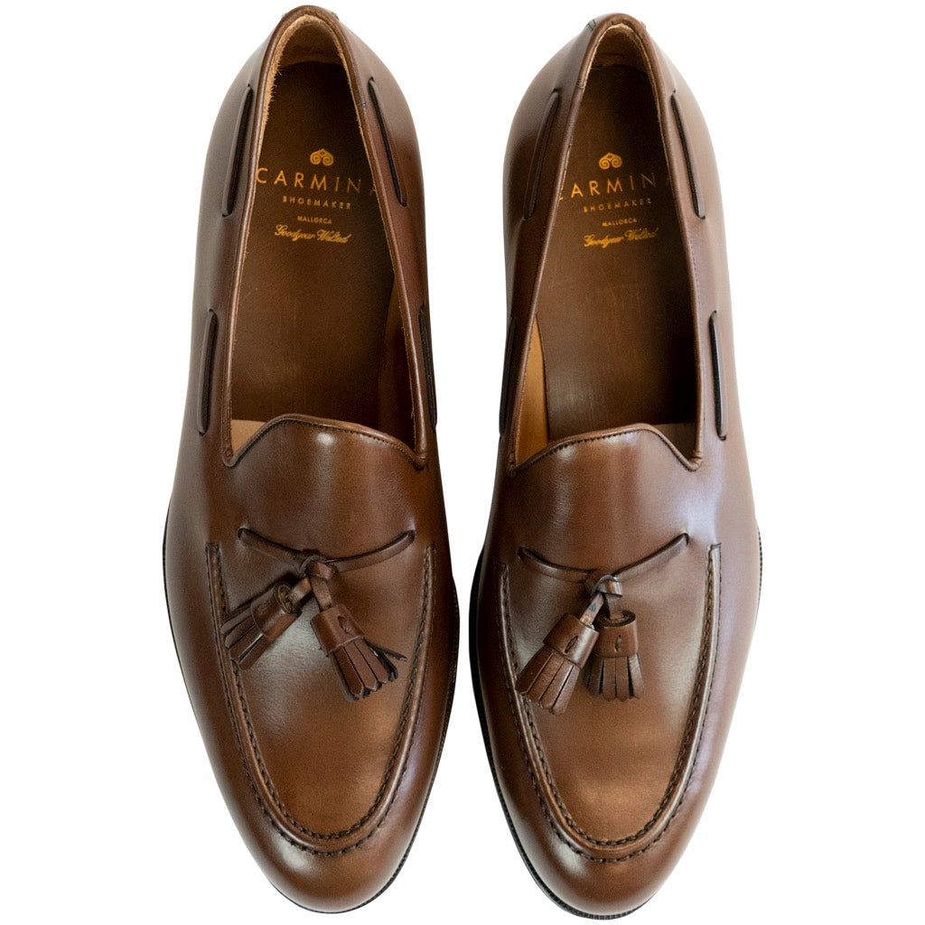 Carmina tassel sale loafer