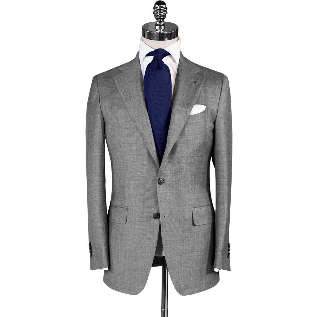 Light Grey Wool/Mohair Suit